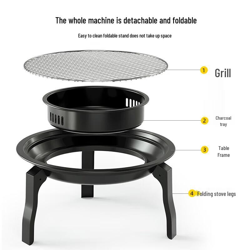 Westinghouse Charcoal Grill & Heater Set