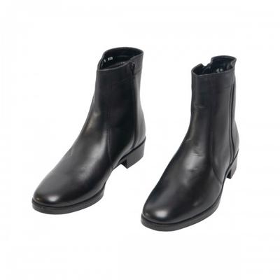 Mens Inside Zip Lined Resin Sole Boots