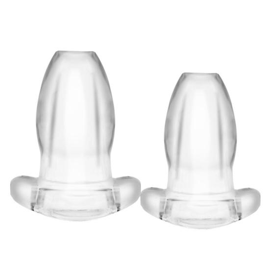 Male Female Hollow Anus Butt Plug Anal Speculum Dilator Device Adult Sex Toy