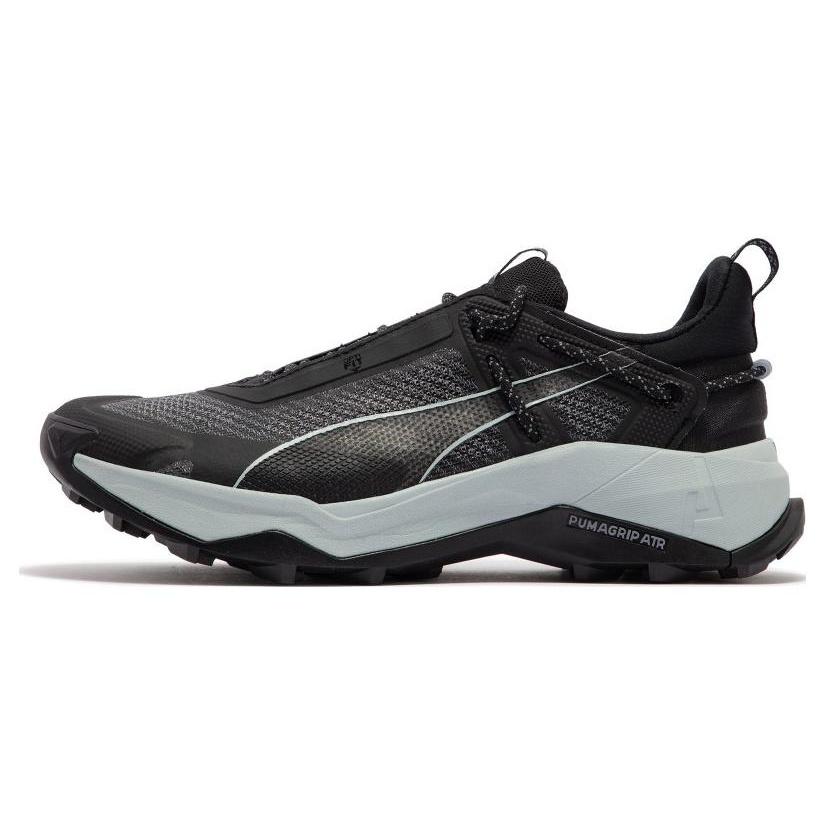 (WMNS) PUMA Explore Nitro Black Platinum Grey Women s 377855-01 EU 37.5