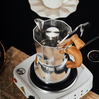 Moka Pot Splash Coffee Pot With Aluminum Splash Valve Moka Pot Accessories
