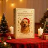 2D Flat Cartoon Dog Countdown Advent Calendar 24 Day Advent Calendar Xmas Party Birthday Gifts Box Set Christmas Gifts Supplies
