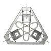 Folding for Burner Bracket Outdoor Stove Pot Rack Cooking Foldable for Triangle