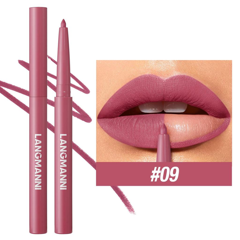 Matita Labbra Opaca 12 Colori Impermeabile Stain Labbra Volumizzante Rossetto Nude Naturale Rosa Matita Labbra Contorno Labbra Professionale Trucco Contorno