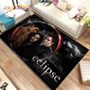 Die Twilight Saga HD Gedruckter Teppich Groß, Teppich für Wohnzimmer Schlafzimmer Sofa Fußmatte Dekoration, Kinder Rutschfeste Bodenmatte