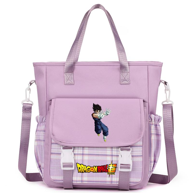 Anime Dragon Ball Carrying Bag Handbag Shoulder Bag Tote Bag for Teenager Girl Boy Back To School Bag Men Women Leisure Travel Bag Rucksack Mochila