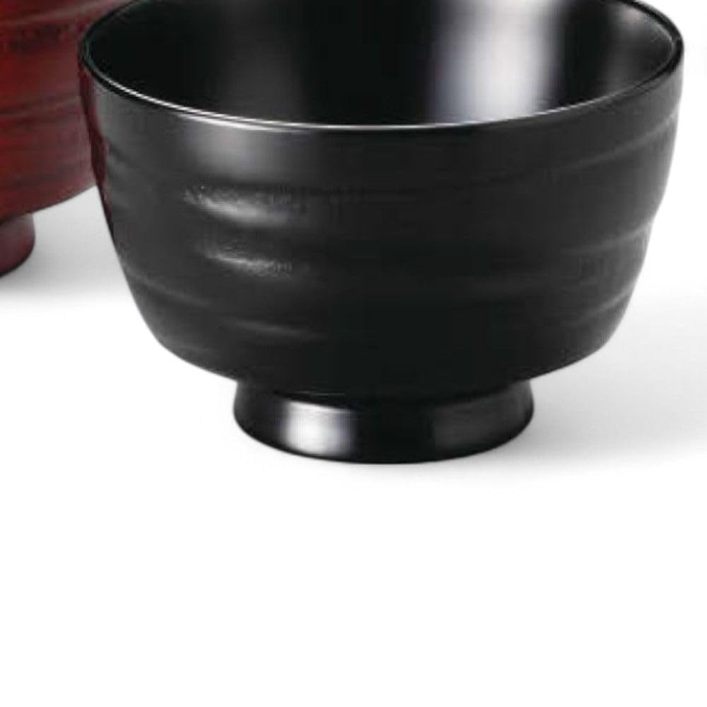Set of 2 Lacquerware Made in J-kitchens Bowls, Wooden, Hand-Painted, Japan, PID-528718