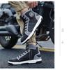 Four Season Motorcycle Riding Boots: Breathable, Anti-Fall, Road Racing & Parkour Shoes