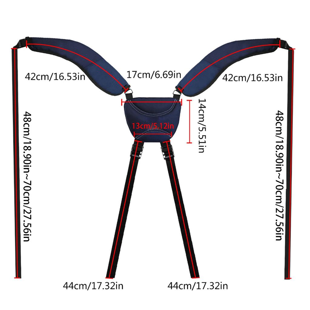 Waterproof Golf Bag Shoulder Strap Universal Golf Backpack Carry Strap Padded Golf Carrying Bag Strap Comfortable