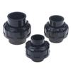 1/5 Bucăți 20/25/32/40/50Mm Conector Union Negru PVC Conector Direct Țeavă Irigare Grădină Conector Drept Țeavă Drenaj Acvariu