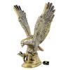 Pure Brass Flying Eagle Statue, Hawk Sculpture Decorative Handmade Garuda Idol
