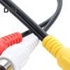 High-Fidelity Audio Cable Stable Universal 2 RCA Male To 1 RCA Female Y Splitter Cable Speaker Stereo Audio Adapter Cord