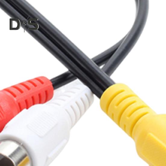 High-Fidelity Audio Cable Stable Universal 2 RCA Male To 1 RCA Female Y Splitter Cable Speaker Stereo Audio Adapter Cord