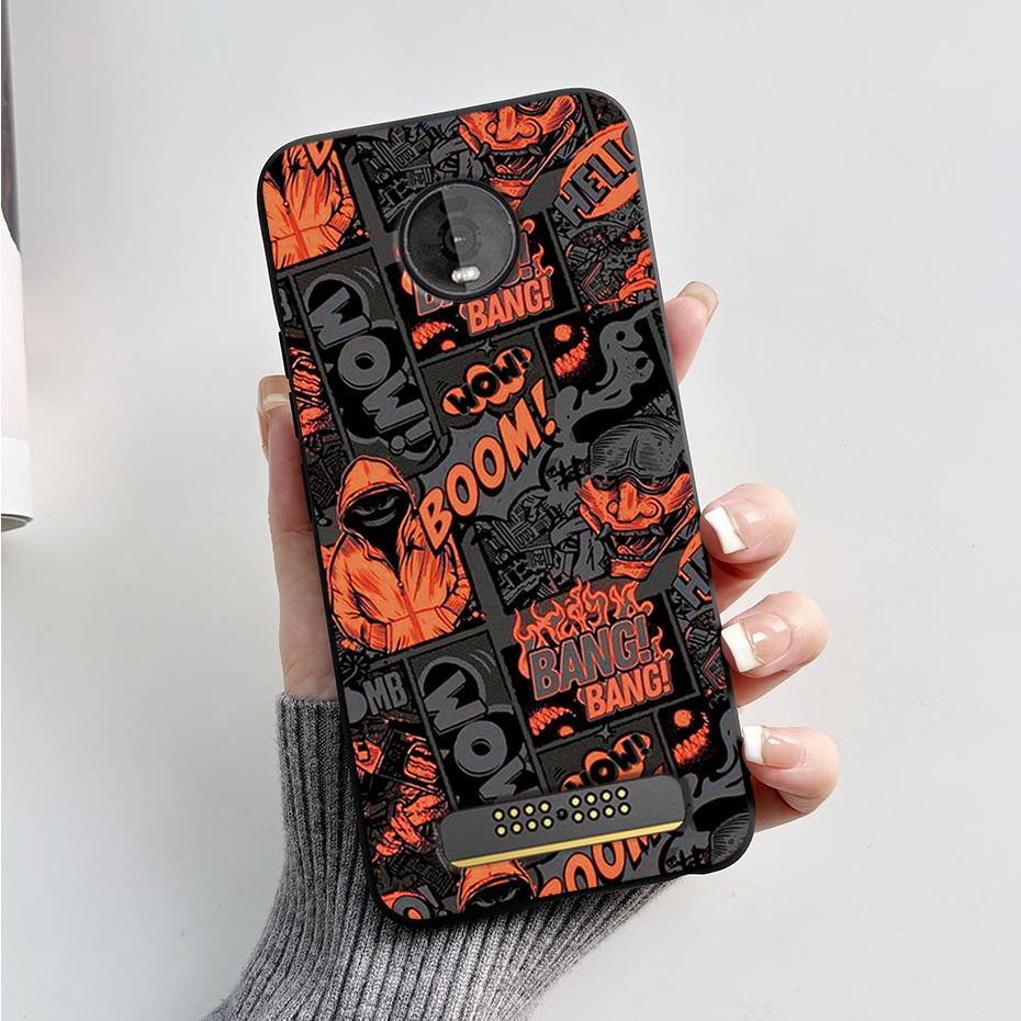 For Motorola Moto Z4 Z3 Play Case Cute Cartoon Soft Silicone TPU Cover Phone Case For Moto Z3 Z4 Play MotoZ4 Z4Play Z3Play Funda