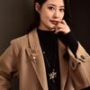 One For Autumn And Winter, Two Pearl Leaf Sweater Chain Temperament Versatile Leaf Pearl Long Necklace Brooch
