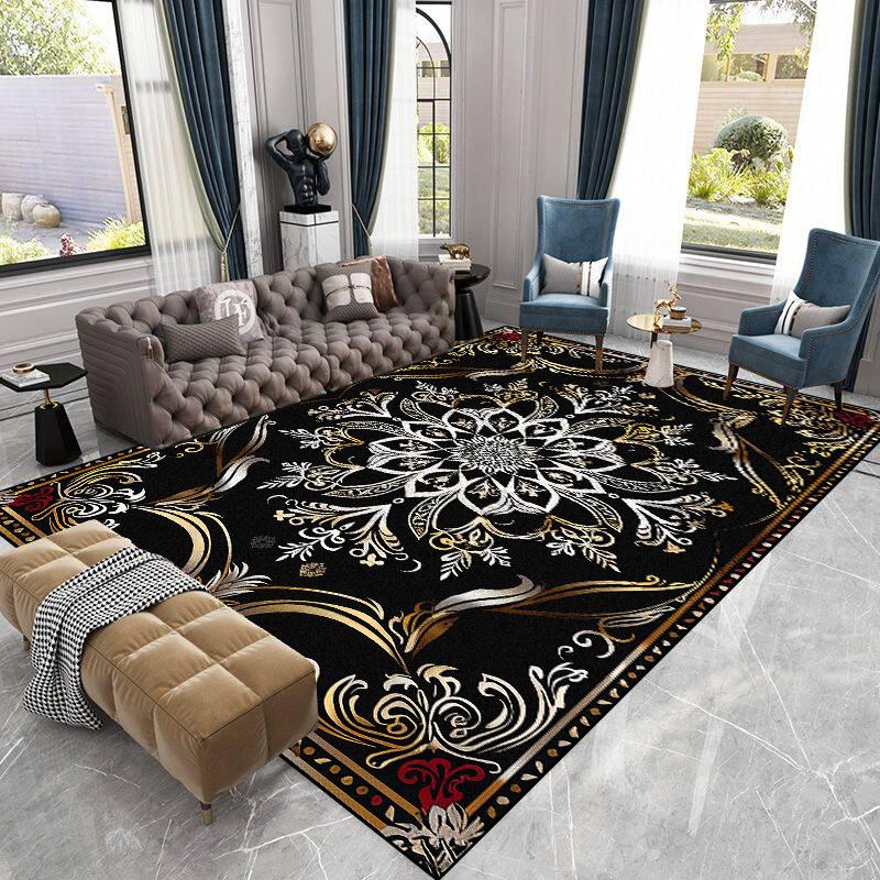 Luxury Persian Style Carpet Living Room Decoration Home Lint-free Rugs Large Bedroom Anti-slip Floor Mat Customized Lounge Rug