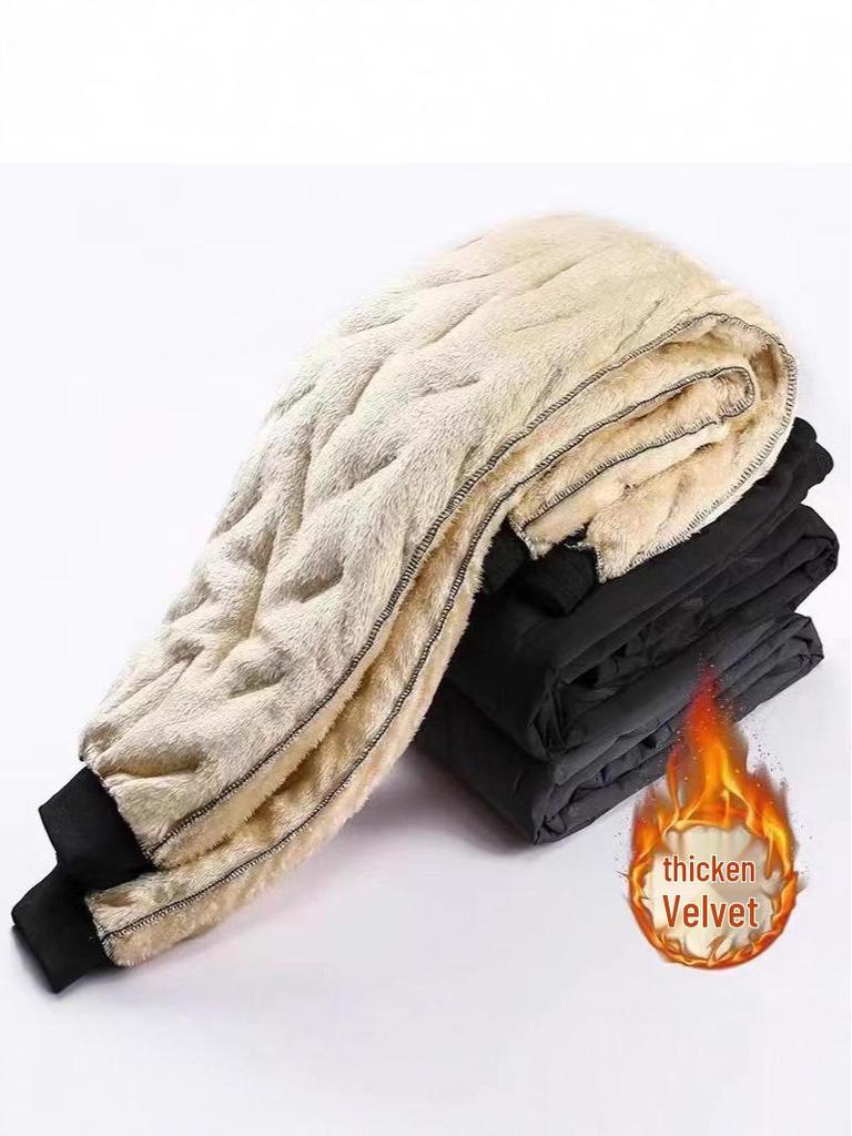 Jungen Gesteppte Winterhose mit Fleecefutter – Winddicht, Wasserdicht und mit Bündchen.