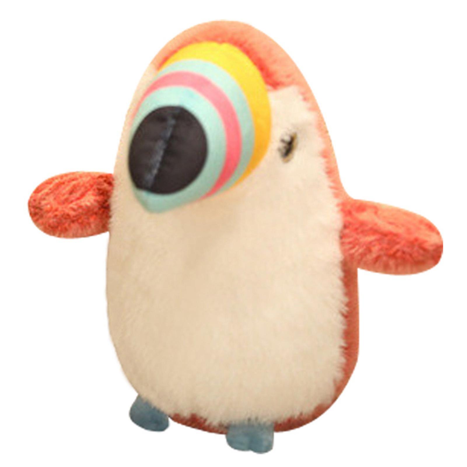 

Toucans Anime Character Stuffed Toy Soft Cuddly Friend Baby Sleeping Pillow красный