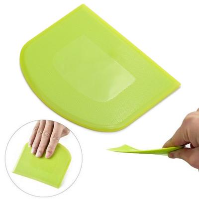 Cake Scraper Food Grade Not Sticky Flexible Cake Cream Spatula Dough Cutter Kitchen Gadget Accessories for Pastries