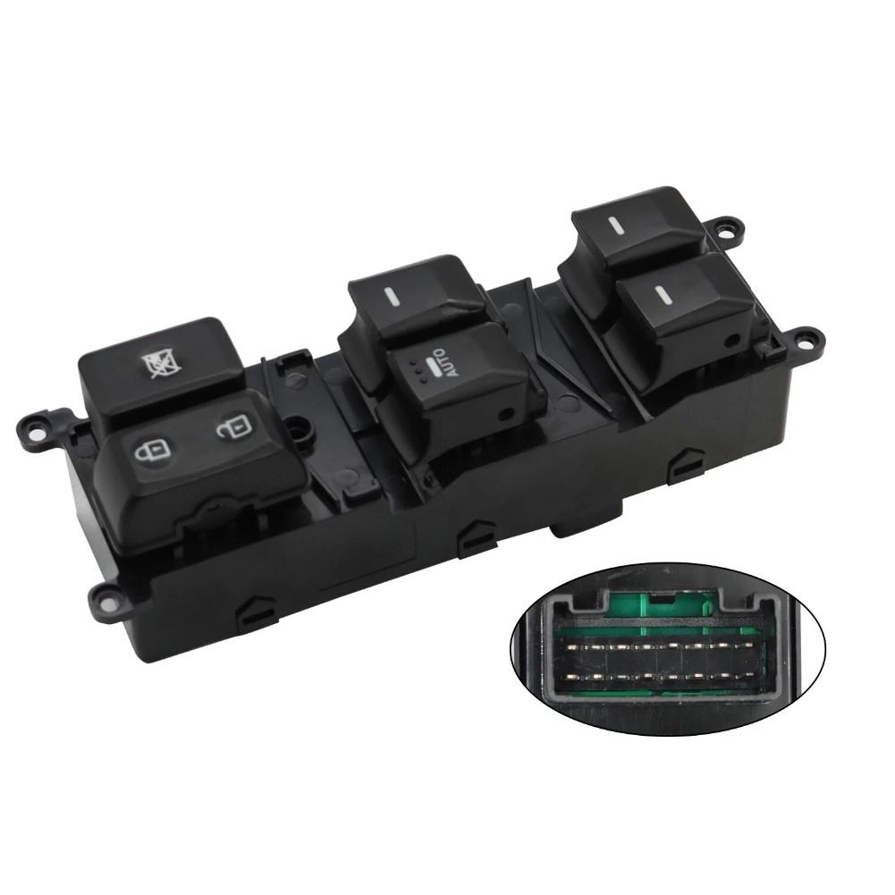 Electric Front Master Window Switch Panel For Kia Rondo For Carens 2007-2012 Fits OEM Part 93570-1D1013W
