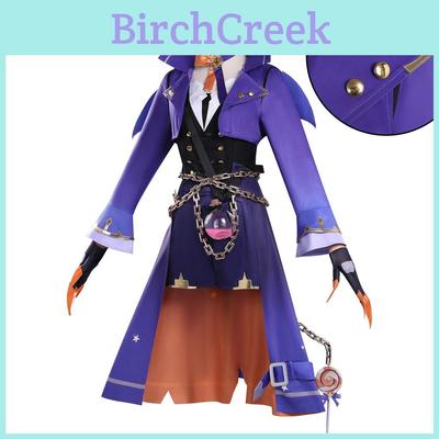 Eggy Party Vanthia Cosplay Costume For Halloween Anime Game Role Play