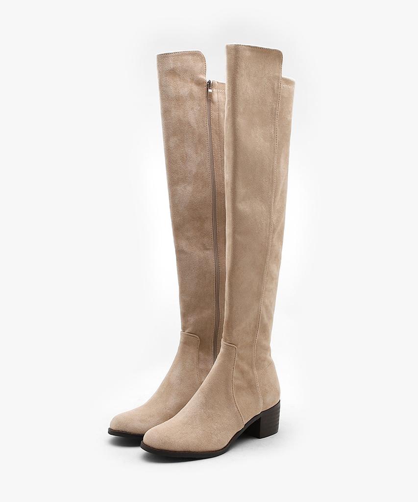 Sappun Polish Spandex Long Boots (3.5Cm/5Cm)