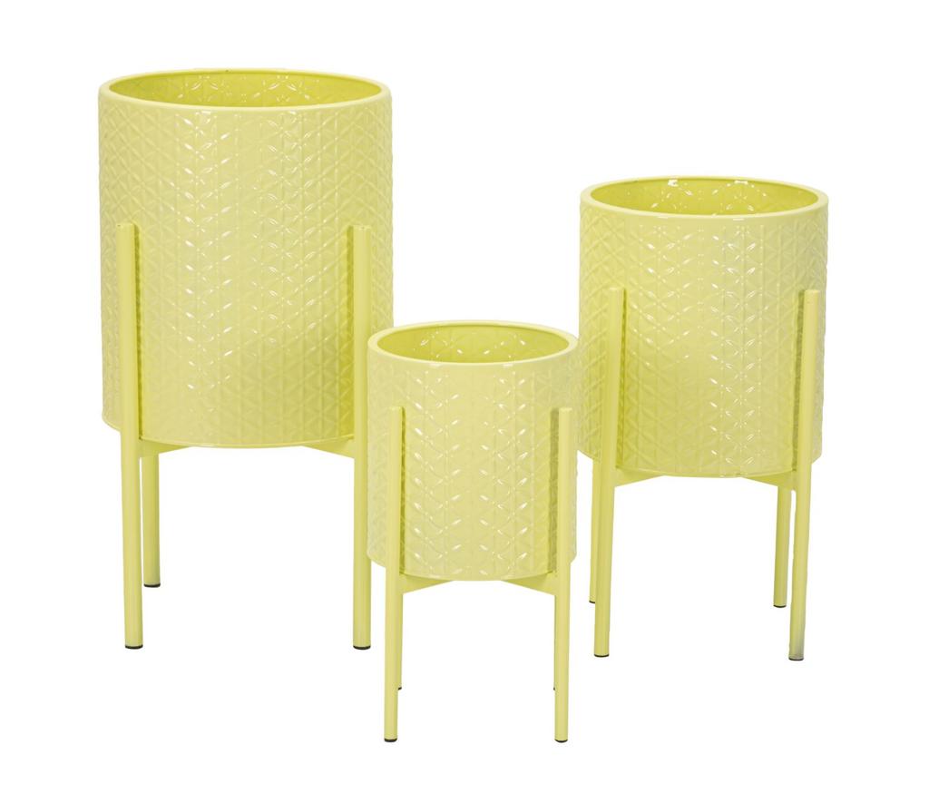 Vase Holder Iris Set 3 Pcs Cm Ø 36X56.5-30X48.5-24X37.5