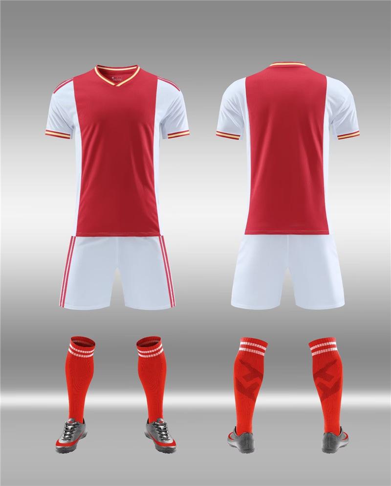 Seturi de uniforme de fotbal, Tricouri pentru bărbați și femei, Uniforme școlare, Uniforme de antrenament, Îmbrăcăminte sport cu mânecă scurtă, Vară