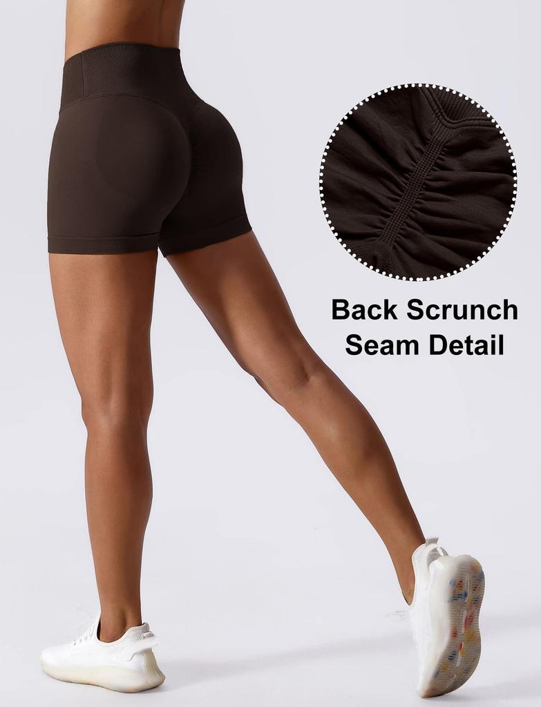 Maeau Yoga Short Stretch Shorts for and Size M Women's Butt-Lifting Tights, Leggings, Sweat-Wicking, Quick-Drying, Breathable, High-Waisted, Sports,