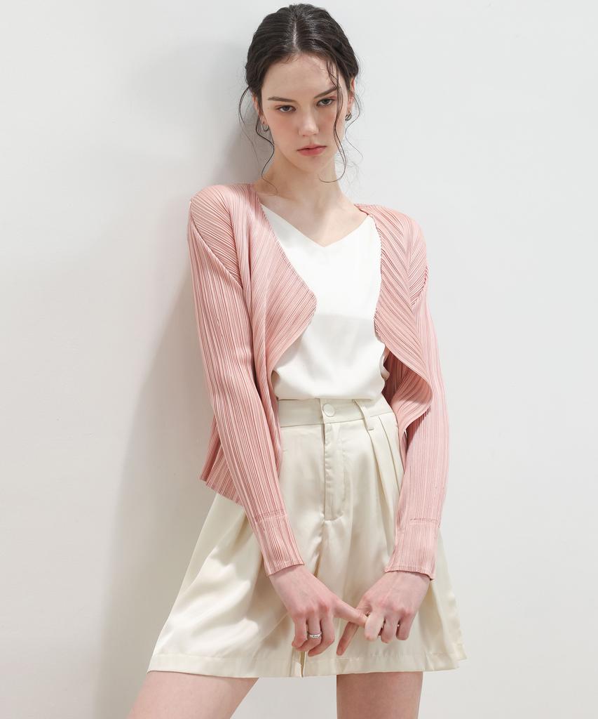 Pleatsmood Pia Faltenstrickjacke