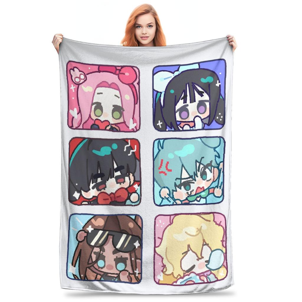 Alien Stage What is this Feeling Blanket Fuzzy Throw Blankets Summer Air Conditioning Printed Lightweight Bedsprea,