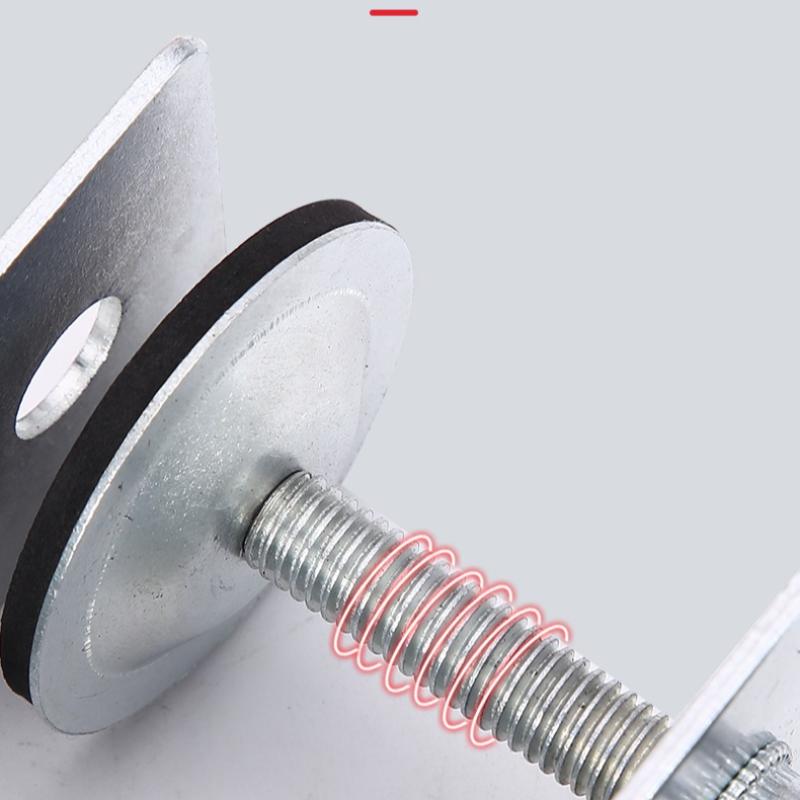 2PCS Adjustable Cabinet Installation Jig Kit - Heavy-Duty Steel Drawer Panel Clamps with Quick-Release, Woodworking Tools