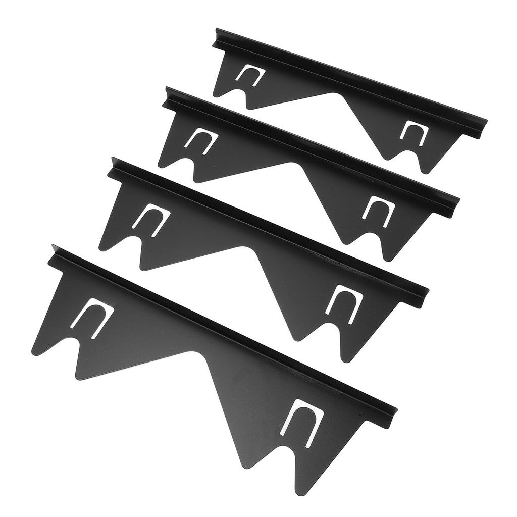 4Pcs Stove Counter Gap Cover Stainless Steel 13.8 To 27.6in Adjustable Length Stove Gap Filler