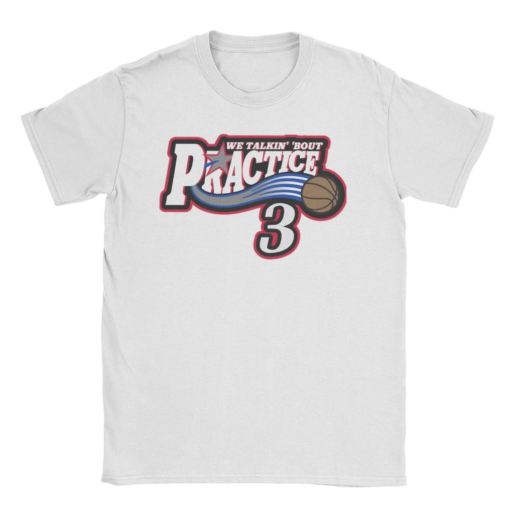 Allen Iverson Minimalist Design T Shirts Unisex Women Pure Cotton Hipster TShirts Crewneck Tee Shirt Short Sleeve Tops Plus Size