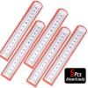 10P 15-30cm Stainless Steel Metal Straight Ruler Precision Double Sided Precision Measuring Tool Scale Metric Ruler Accessories