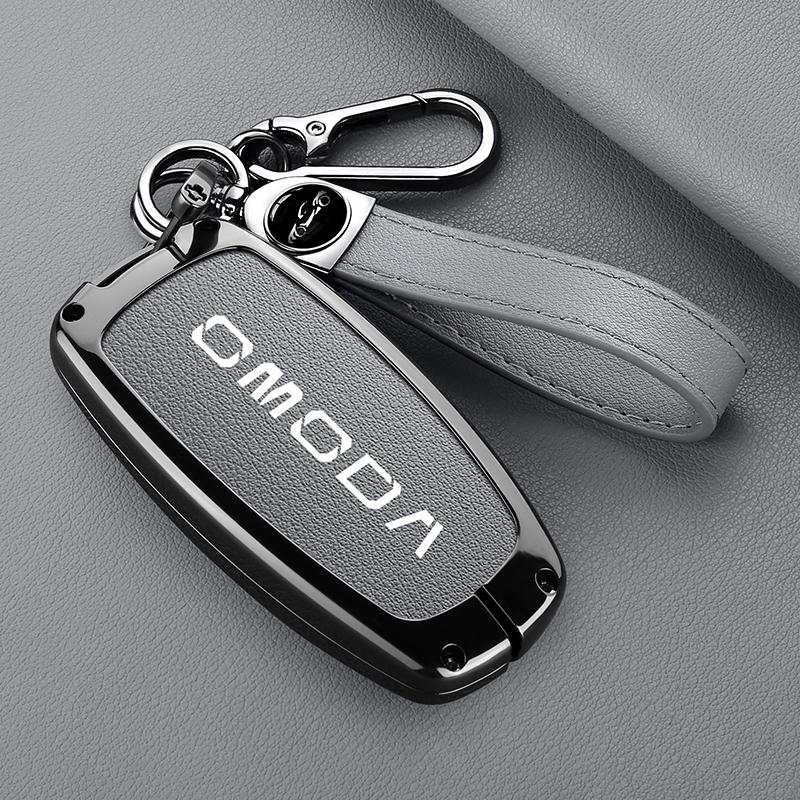 Odos automobilio raktų dėklas dangtelis Chery Omoda C5 E5 C9 Omoda 5 9 EV PHEV 2024 2025 apsaugai Raktų dangtelis Raktų pakabukas Automobilio aksesuarai