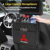 Car Storage Bag Multi-function Seat Back Storage Pocket Suspension for Mitsubishi Asx Lancer Pajero Outlander L200 Evo Lancer Ex
