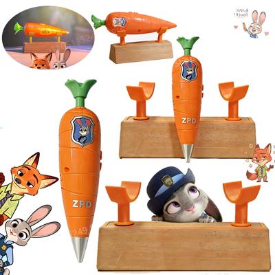 Zootopia Στυλό Καταγραφής Καρότο Πλαστικό 15cm Μπορεί να Καταγράψει Ήχο Πάρτι Διαδραστικά Αξεσουάρ Καρτούν Δώρα Διασκεδαστικά Δημιουργικά Παιχνίδια