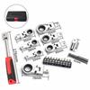 20 Pcs/set Flex Head Ratchet Wrench 8mm-19mm Changeable Wrench Ratchets Screwdriver Household Multifunctional Hardware Tools