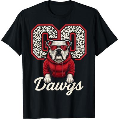Bulldogs Graphic Go Dawg Apparel for Men Women Kid Boy Girl T-Shirt