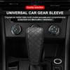 Car Shift Handle Cover Fashion PU Leather Handle Cover Grip Non-Slip Protective Covers For TRD Toyota camry chr corolla rav4