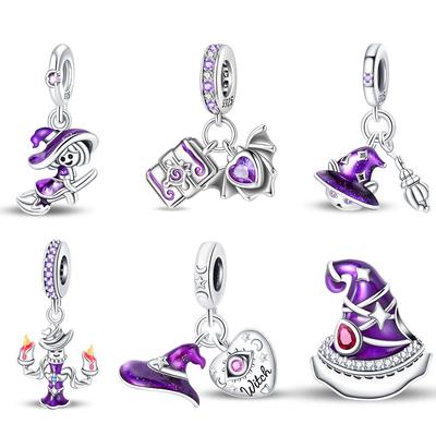 Magic Elegant Book World Pendants Copper Colors For Charm Copper Colors Genuine Bracelets For Jewellery Crafting
