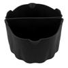 2Pcs Slow Cooker Liner 6‑7QT Silicone Cook Pot Divider Slow Cooker Cooking Liner for Home Restaurant Black