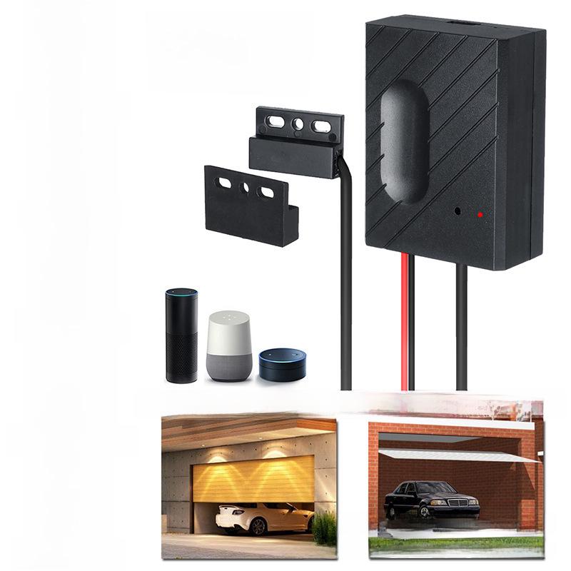 WiFi Smart Garage Door Switch with Wireless Remote Control and Google Voice Compatibility