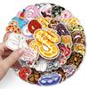 Waterproof Cute Cartoon Snake Stickers: 50-Pack for Water Bottles, Journals, and Phone Cases
