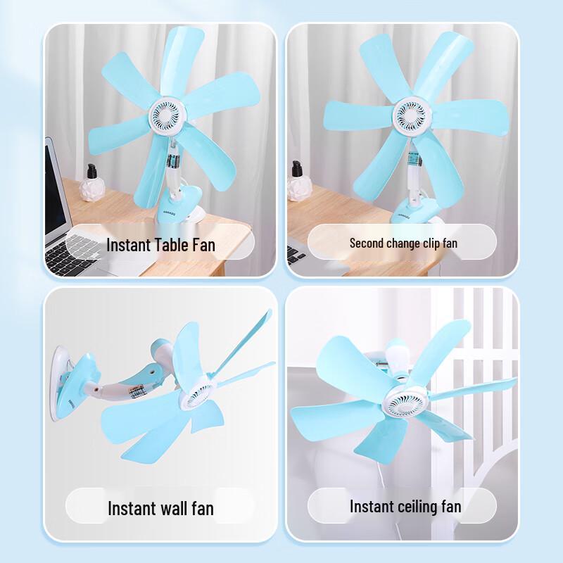 HANASS Mini Quiet Personal Desk Fan