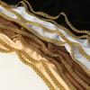 Golden Wave Modest Covering Scarf Chiffon Material Shawl Wrap New Eid al-Fitr Hijab  Arab Style