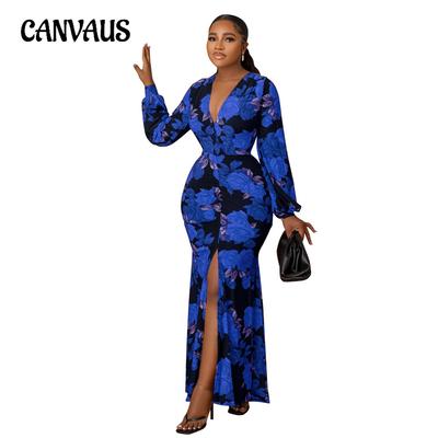 Fashion Printed Women's Dress Temperament Loose Dresses