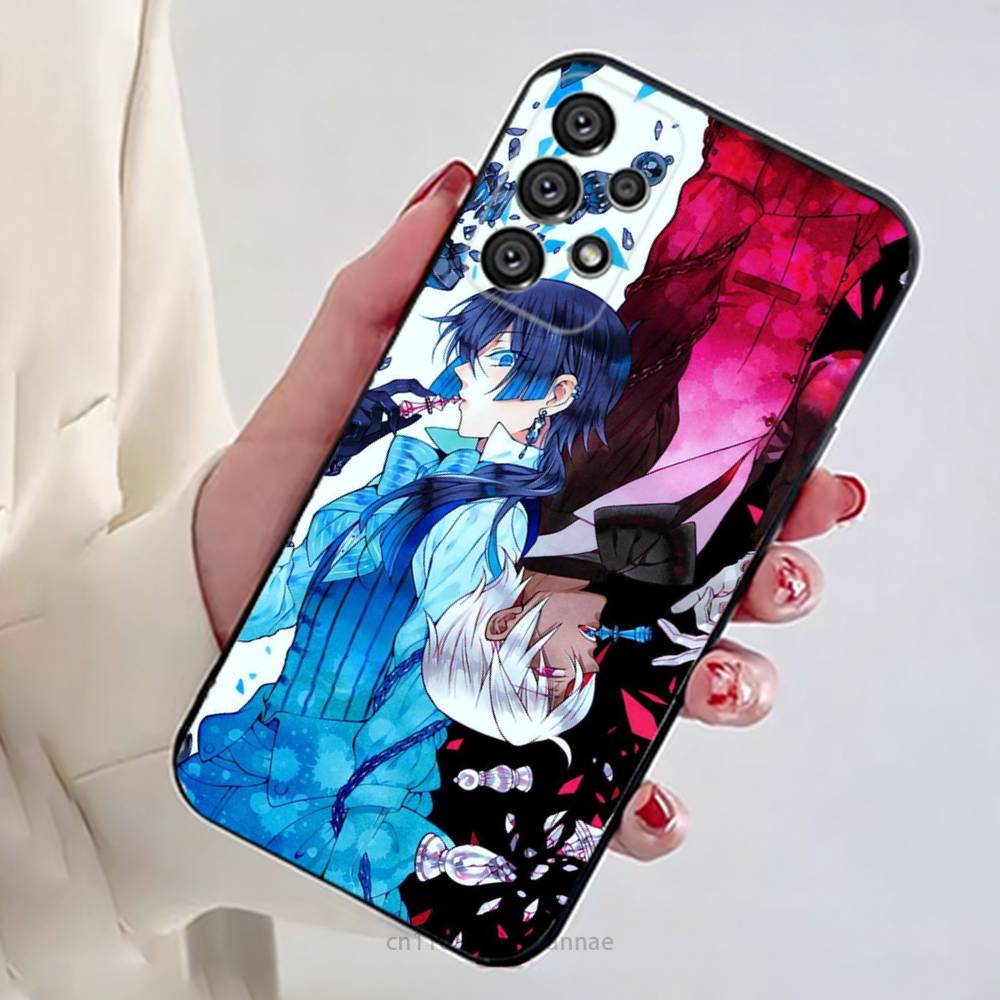 Comics V-Vanitas N-Noe Phone Case For Samsung Galaxy A13,21s,22,31,32,52,53,71,80,A91 Soft Black Shell