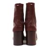 Excellent Maison Margiela 22 Short Boots Brown Leather Women 38 S58WU0260 Used